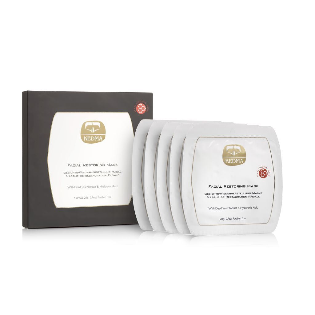 Mascarilla facial restauradora (paquete de 5)